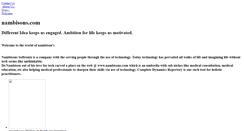 Desktop Screenshot of nambisons.com